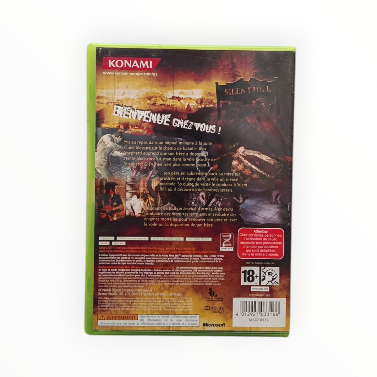 Silent Hill HomeComing Xbox 360