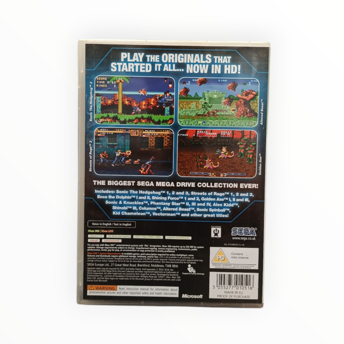MegaDrive Ultimate Collection Xbox 360