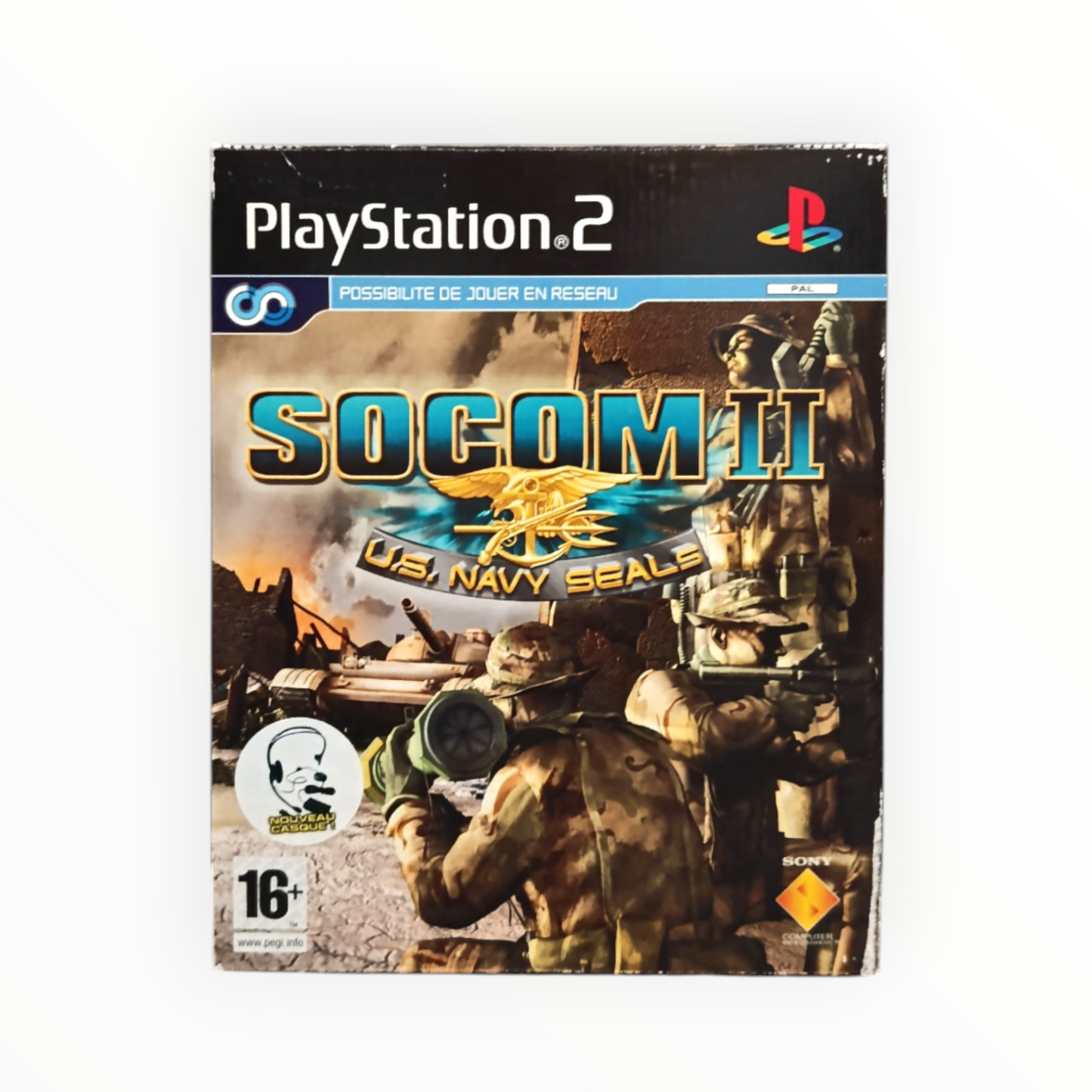 Socom II US Navy Seale Playstation 2 (PS2) (jeu neuf)