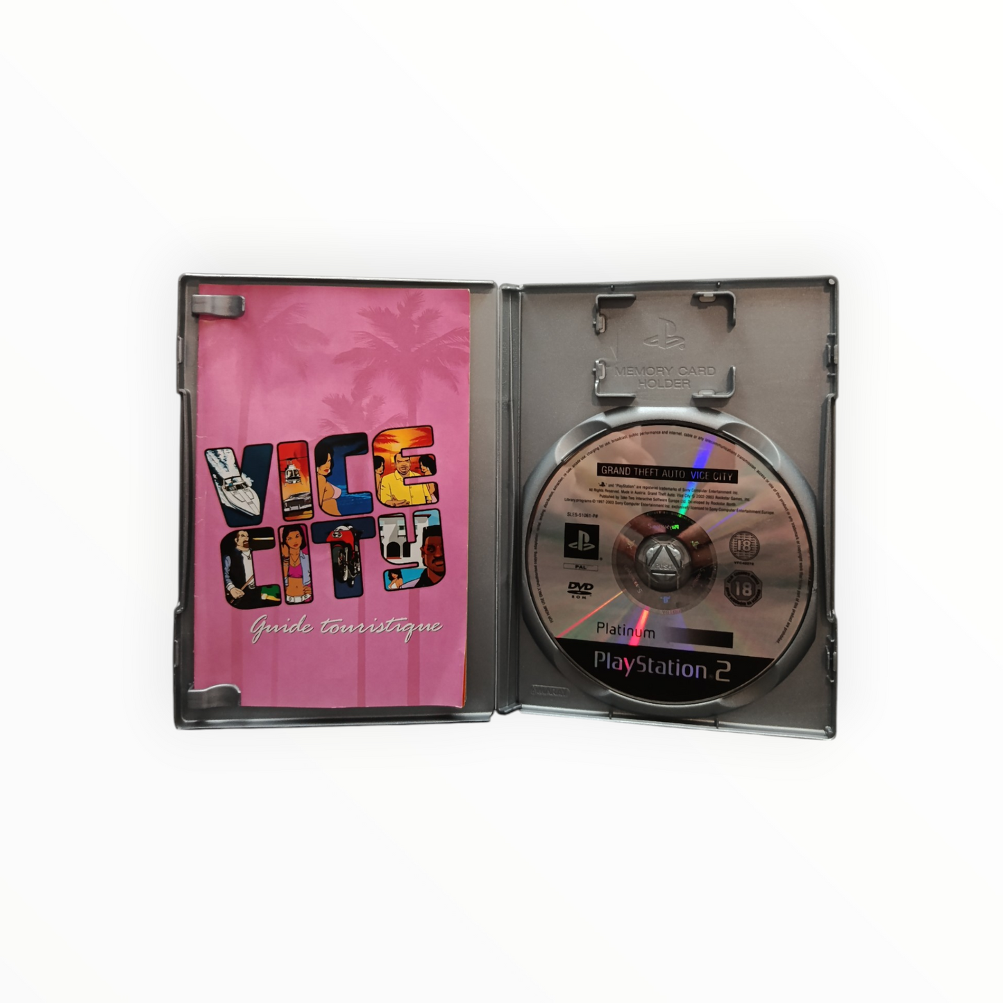Grand Theft Auto Vice City Platinium Playstation 2 (PS2)