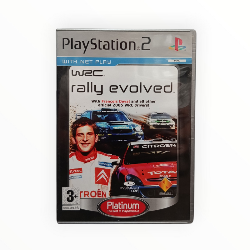 WRC Rally Evolved Platinium Playstation 2 (PS2)