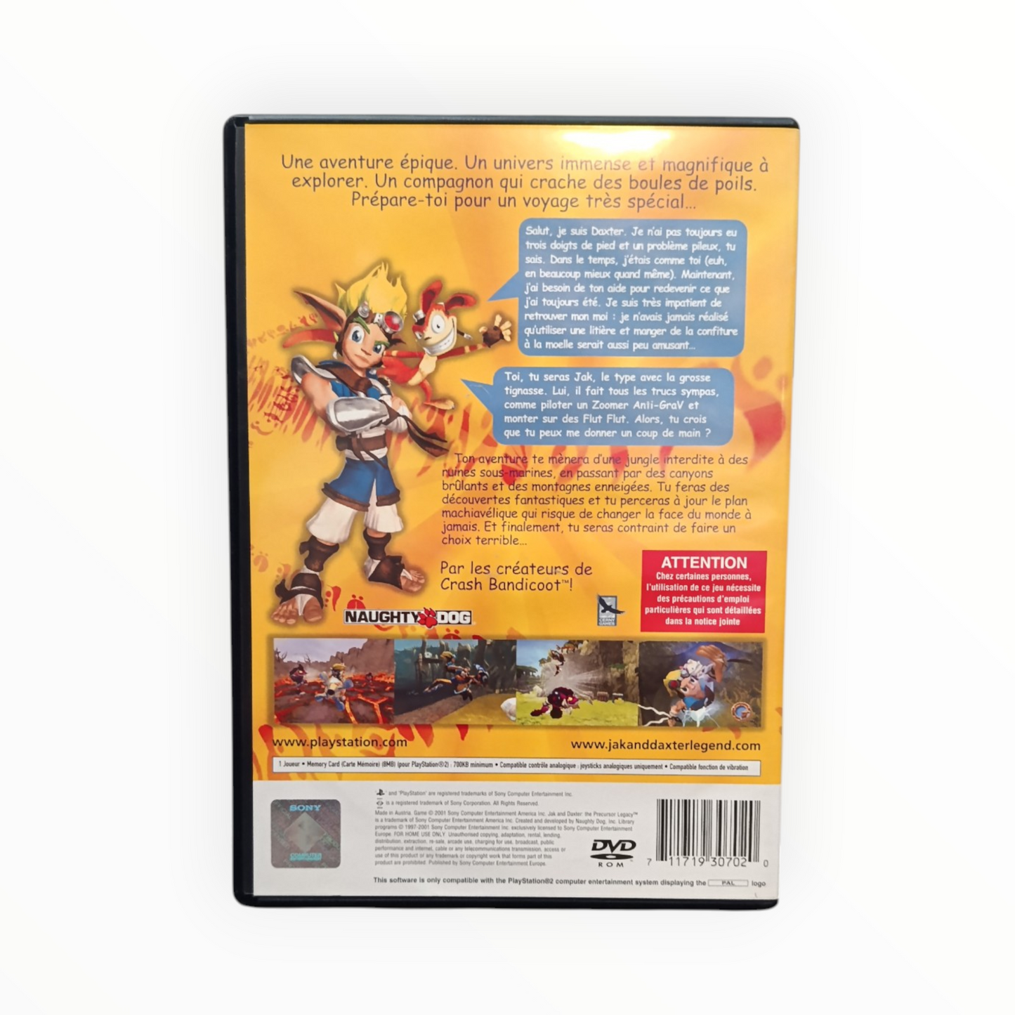 Jak And Daxter Playstation 2 (PS2)