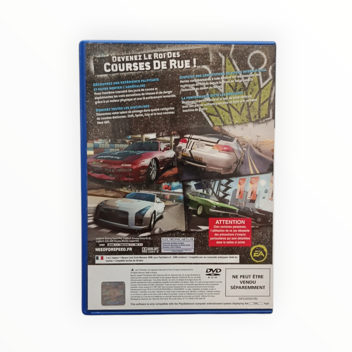 Need For Speed Pro Street Playstation 2 (PS2)