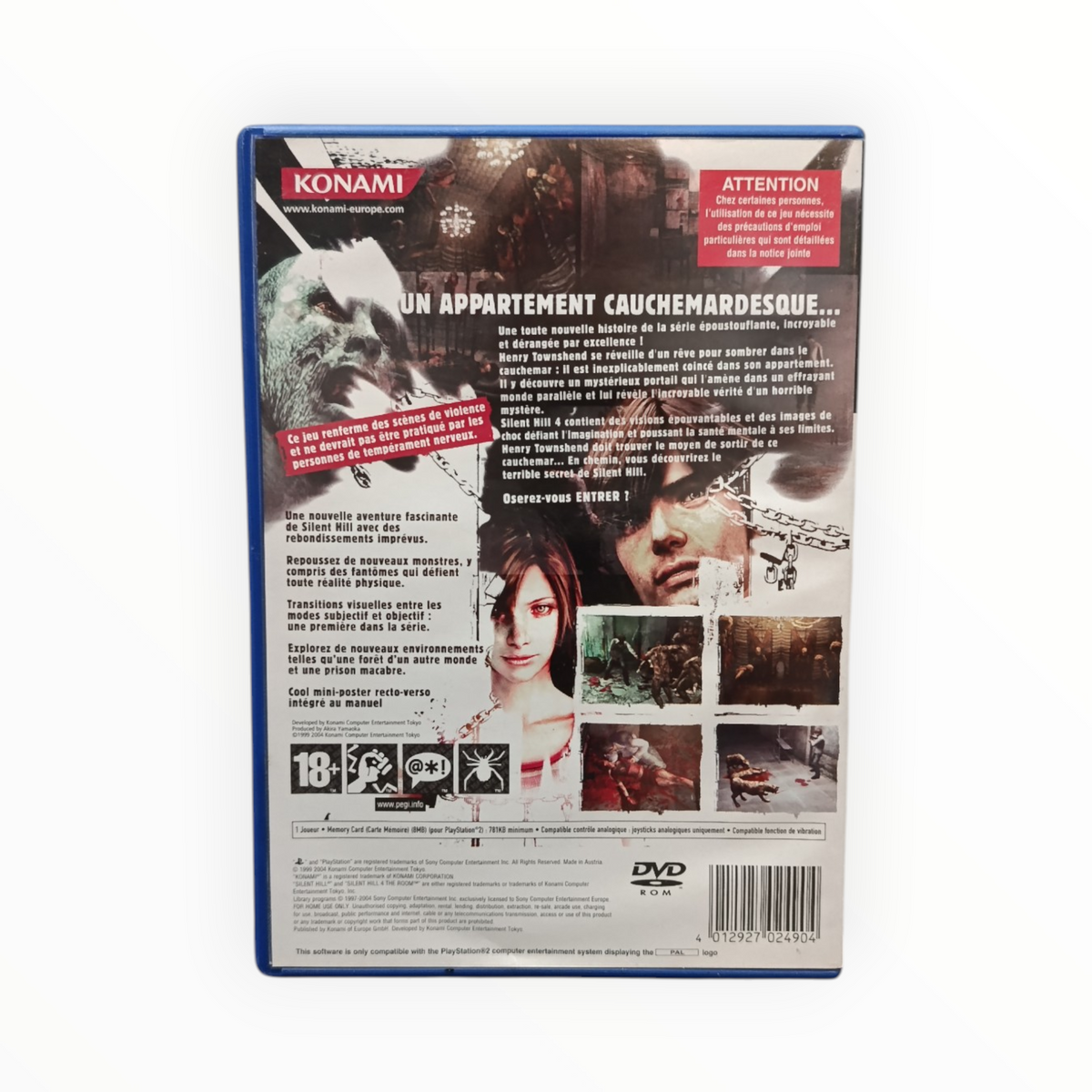 Silent Hill 4 The Room Playstation 2 (PS2)