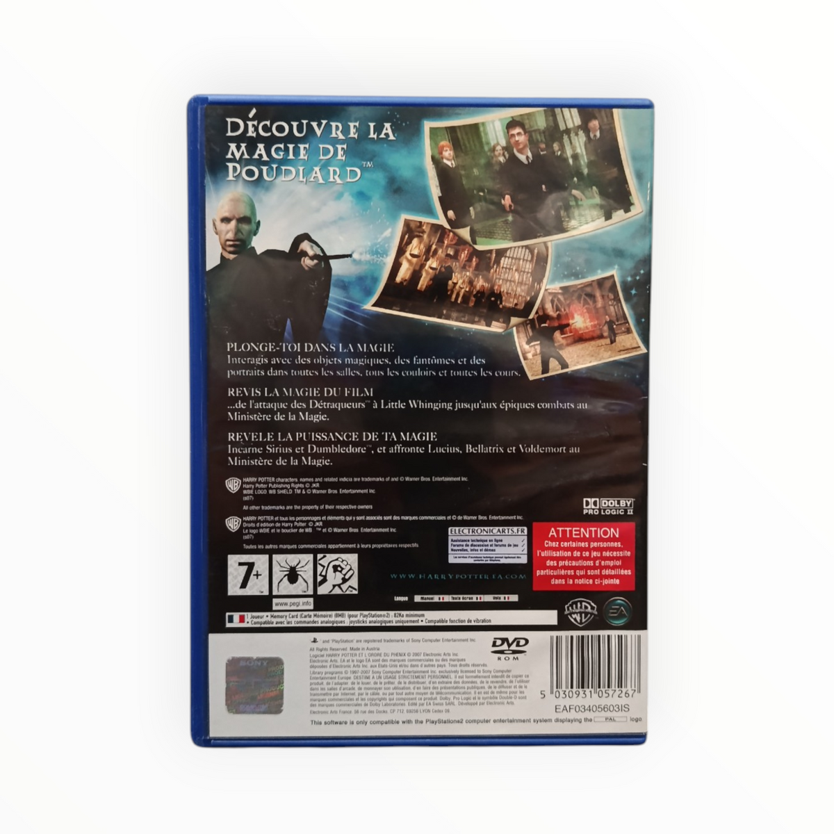 Harry Potter et L'ordre du Phénix Playstation 2 (PS2)