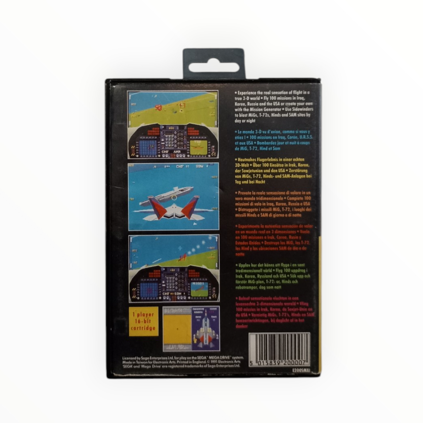 Air Force F22 Interceptor Sega Mega Drive