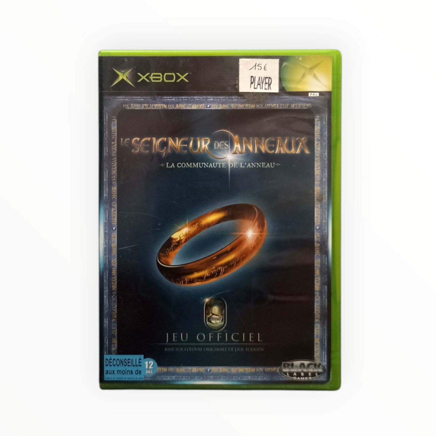 Le Seigneur des Anneaux La Communauté des Anneaux Xbox Classic