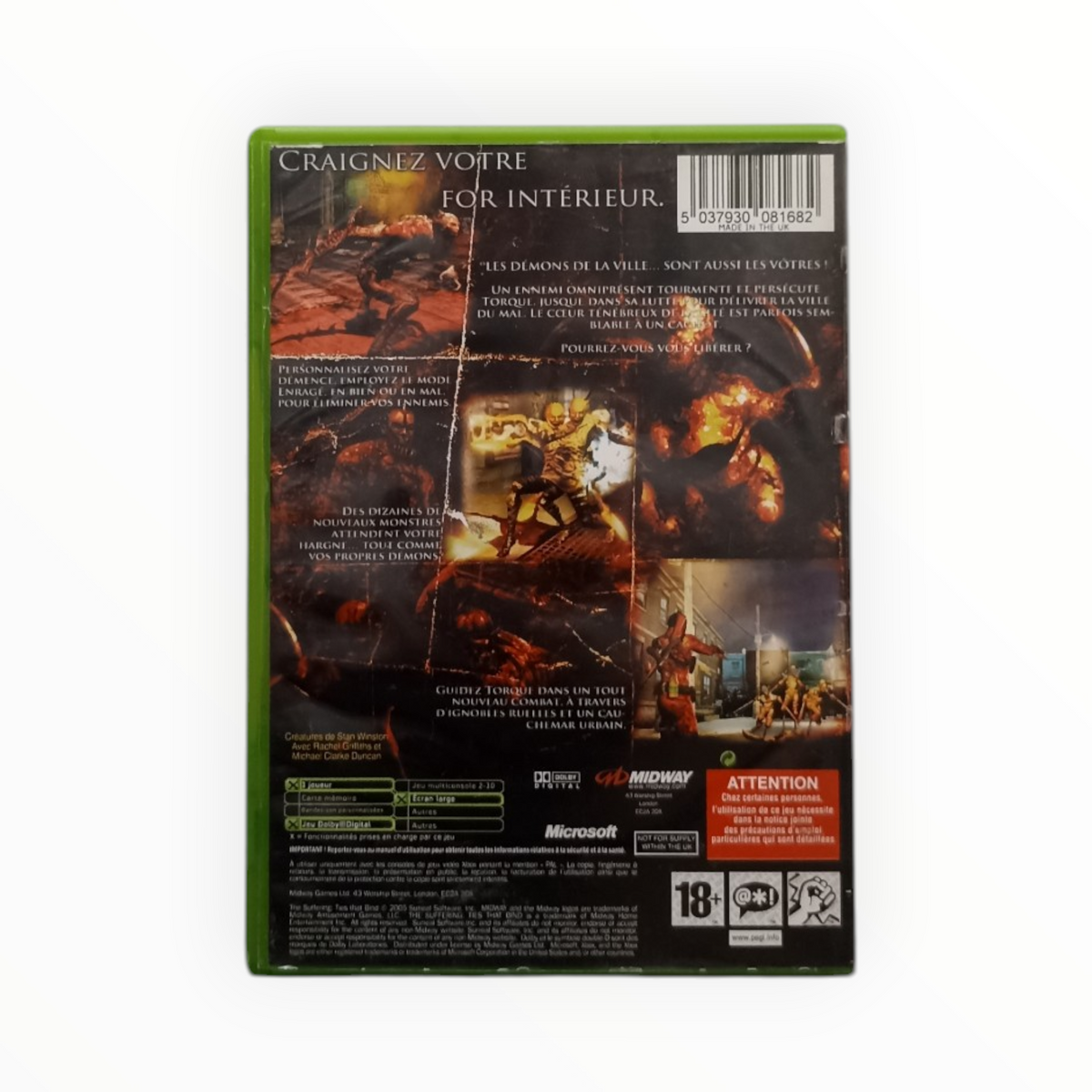 The Suffering Les Liens Qui Nous Unissent Xbox FR Complet