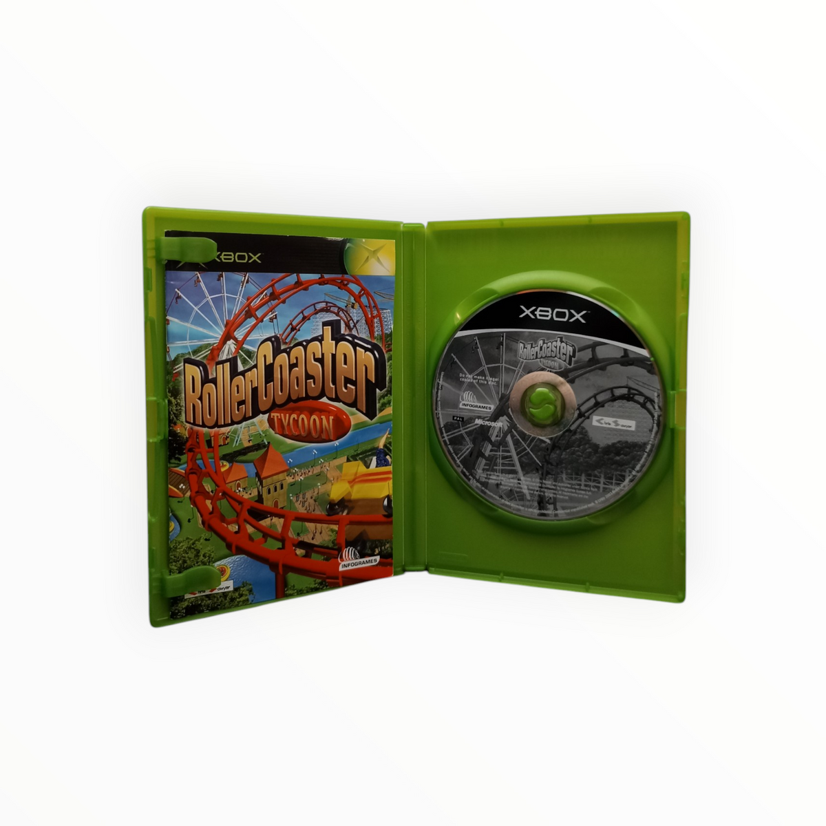 RollerCoaster Tycoon Xbox FR Complet