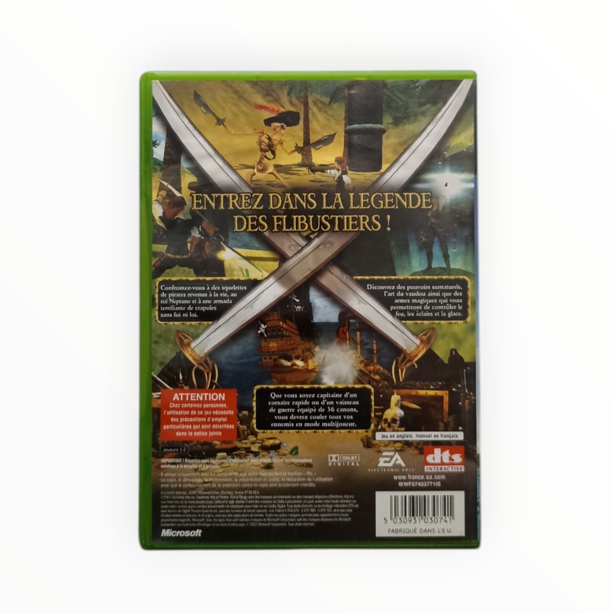 Pirates Kat La Rouge Xbox FR Complet