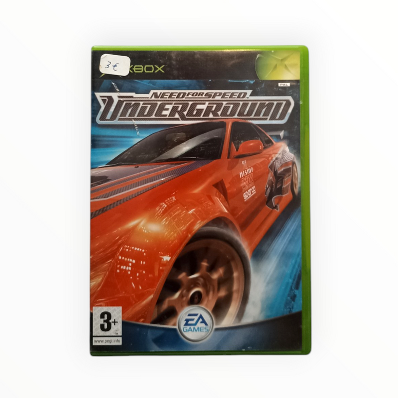 Need For Speed Underground Xbox FR Complet
