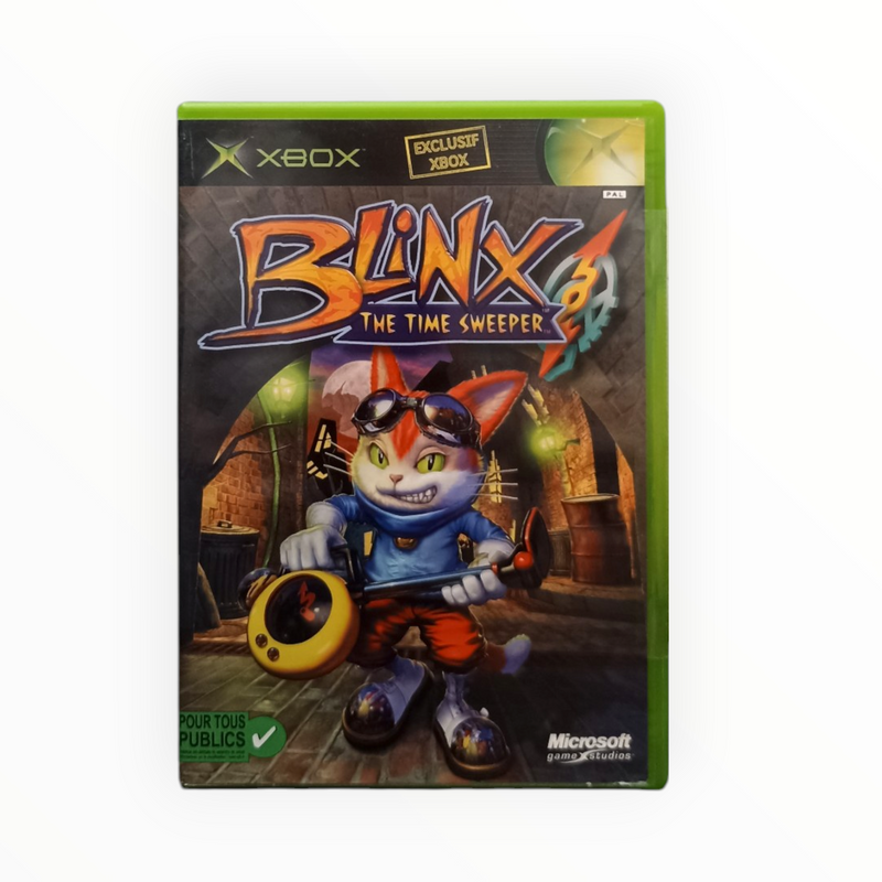 Blinx The Time Sweeper Xbox FR