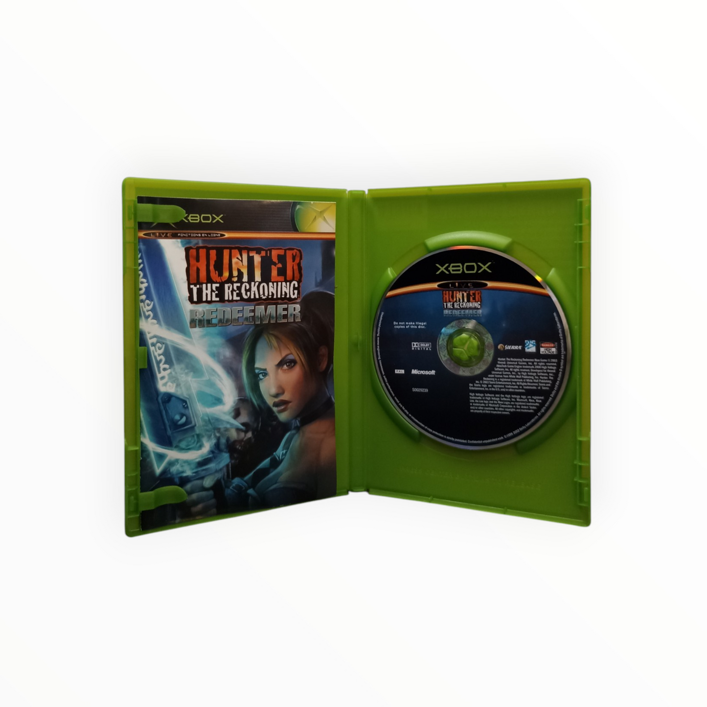 Hunter The Reckoning Redeemer Xbox Complet FR