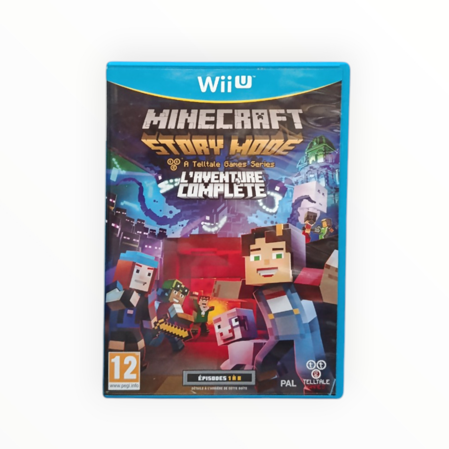 Minecraft Story Mode: L'aventure Complète Wii U Complet Version FRA