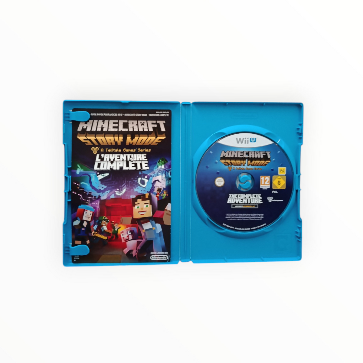 Minecraft Story Mode: L'aventure Complète Wii U Complet Version FRA