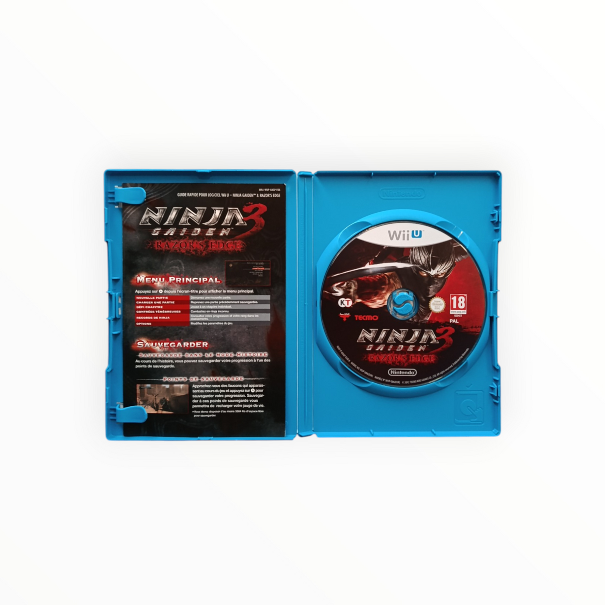 Ninja Gaiden 3 Wii U Complet Version FRA