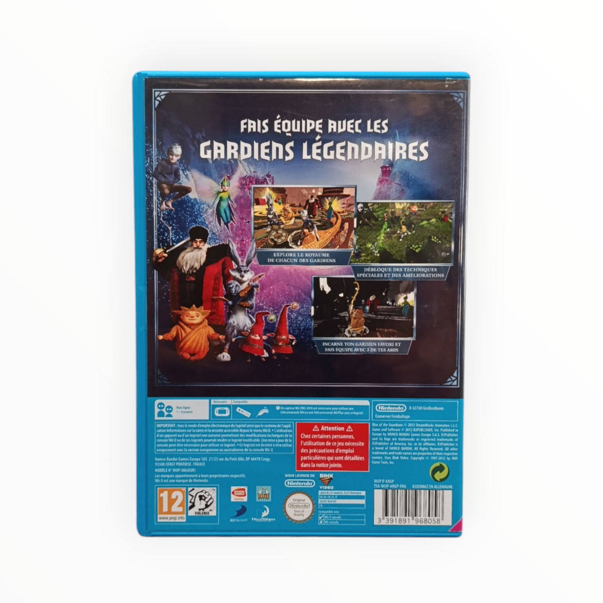 Les Cinq Legendes Wii U Complet Version FRA