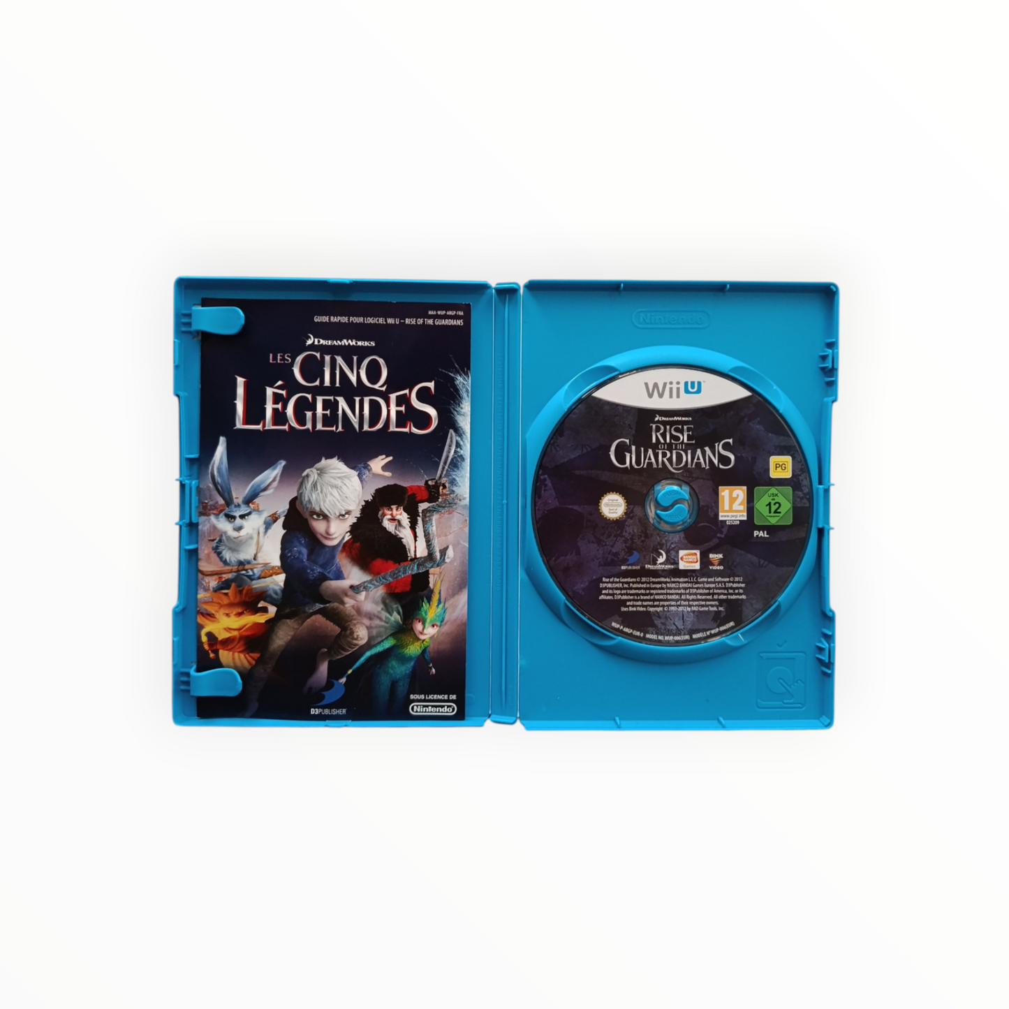 Les Cinq Legendes Wii U Complet Version FRA