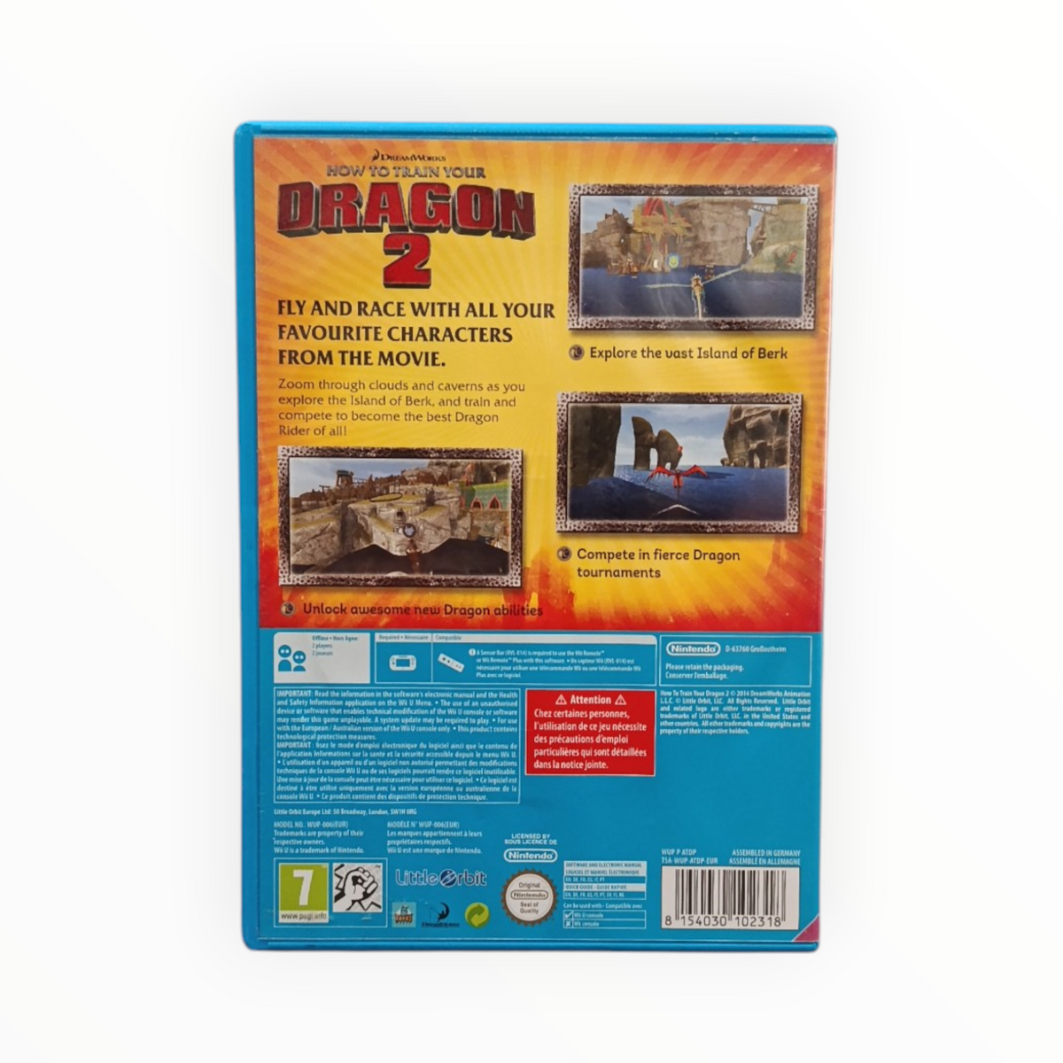 Dragon 2 Wii U Complet Version FRA