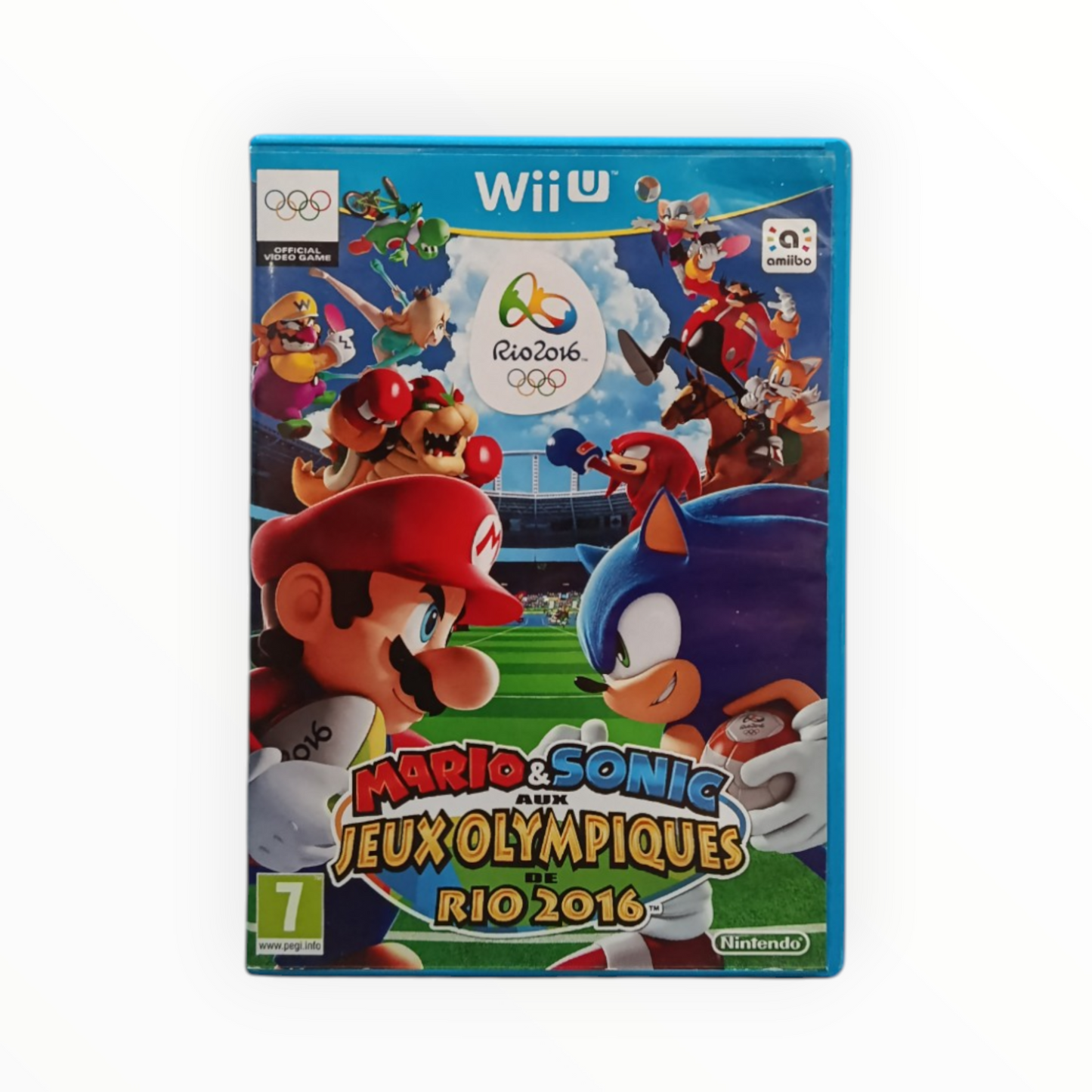 Mario & Sonic Jeux Olympiques Rio 2016 Wii U Complet Version FRA