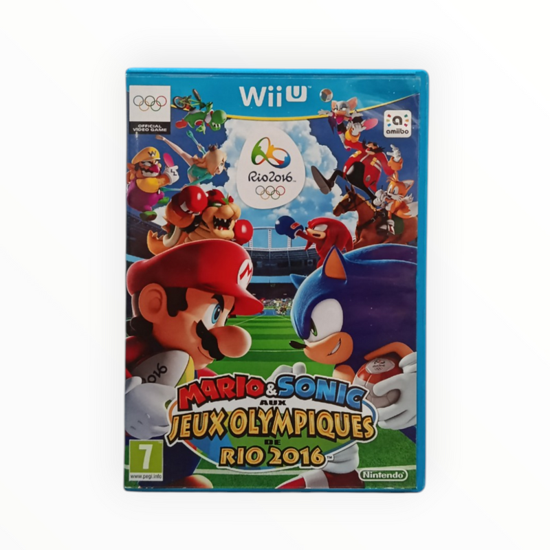 Mario & Sonic Jeux Olympiques Rio 2016 Wii U Complet Version FRA