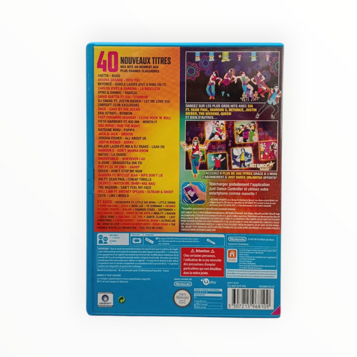 Just Dance 2017 Wii U Complet Version FRA