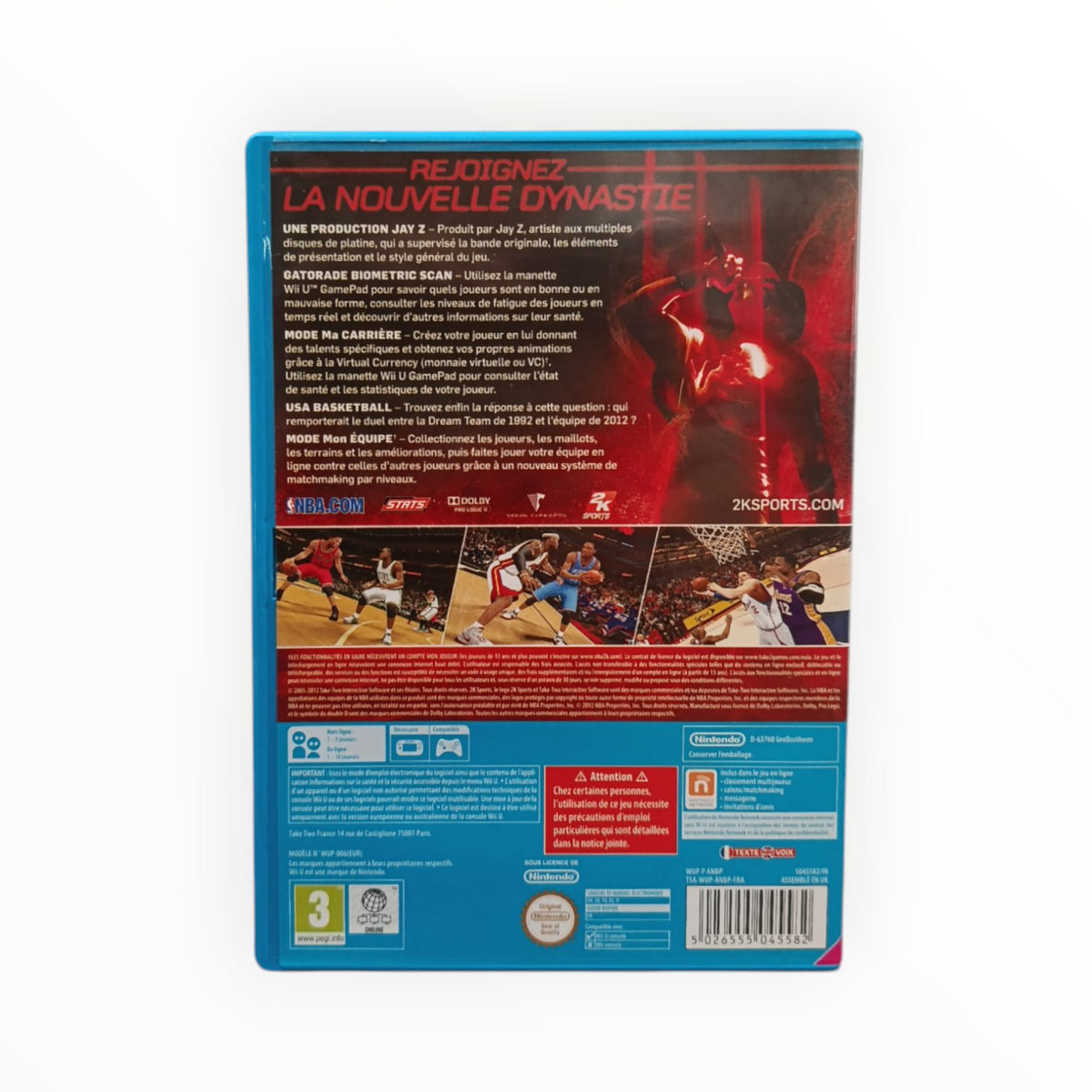 NBA 2K13 Wii U Complet Version FRA