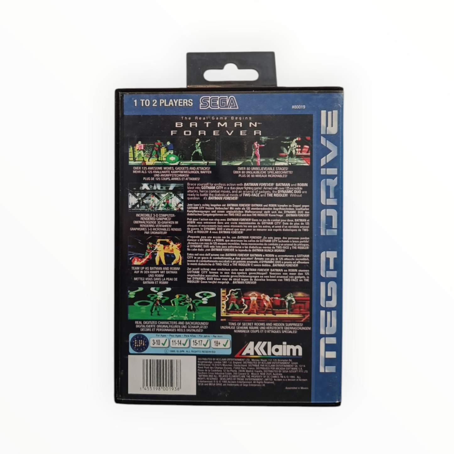 Batman Forever Sega Mega Drive (Complet) FRA