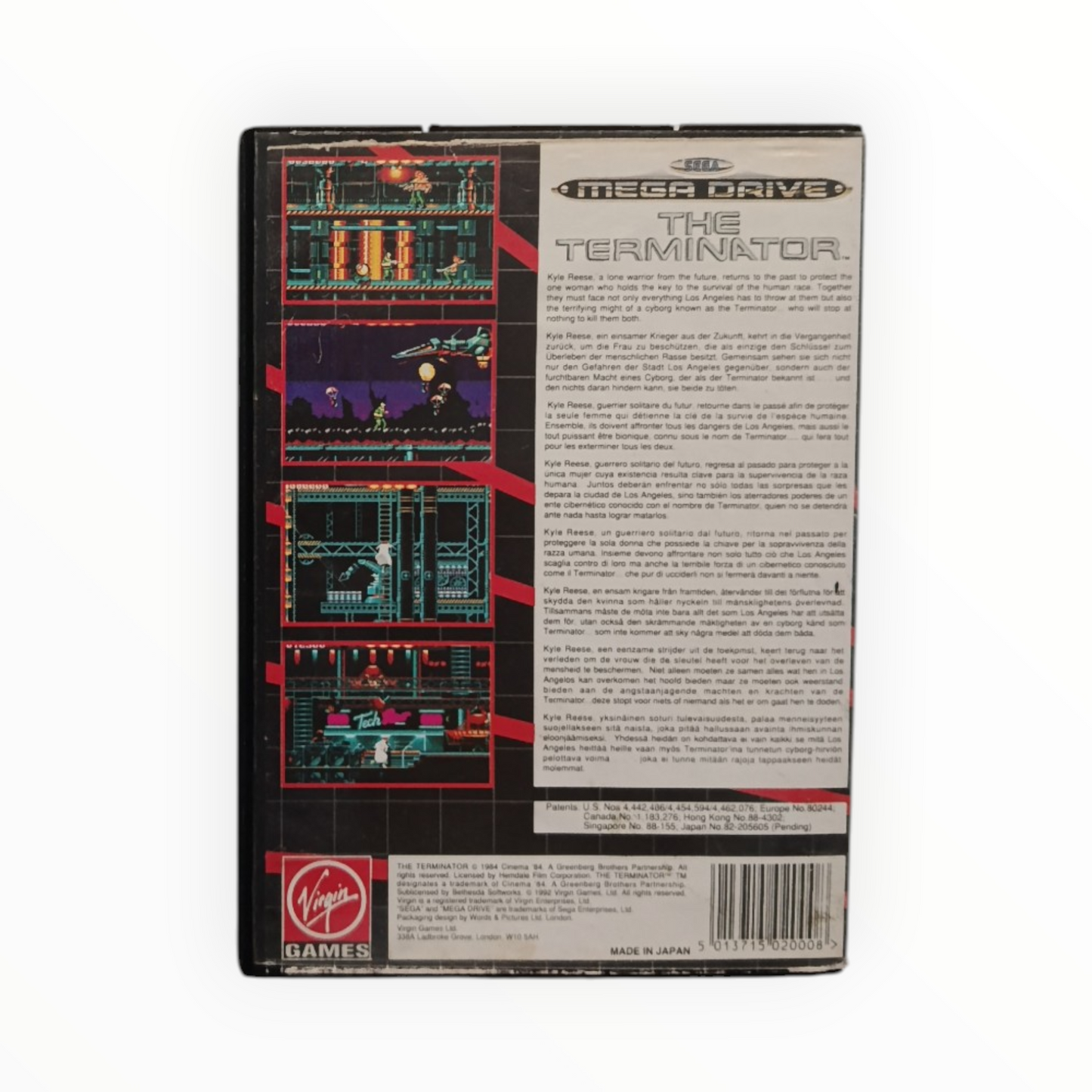 The Terminator Sega Mega Drive (Complet) FRA