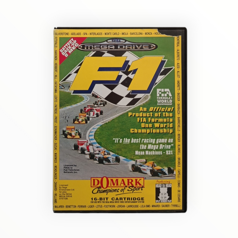 F1 Sega Mega Drive (Complet) FRA