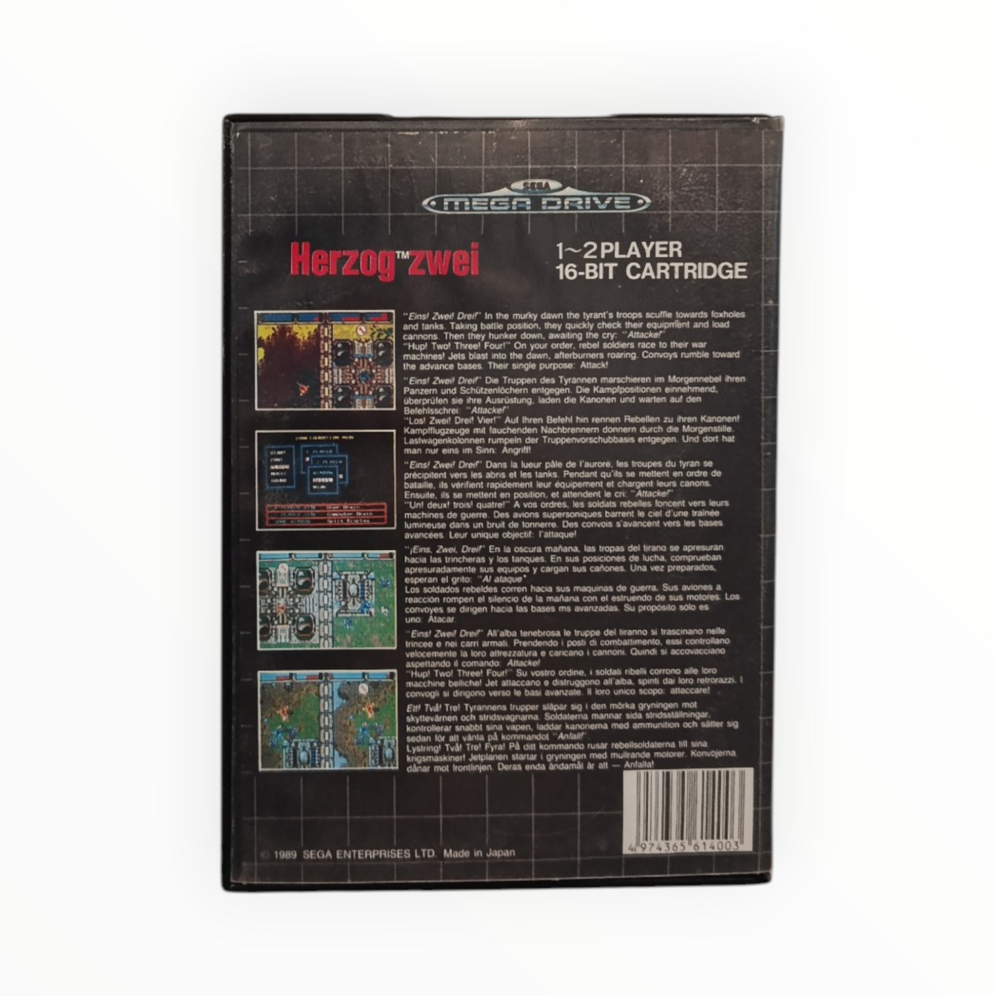 Herzog Sega Mega Drive Version FRA