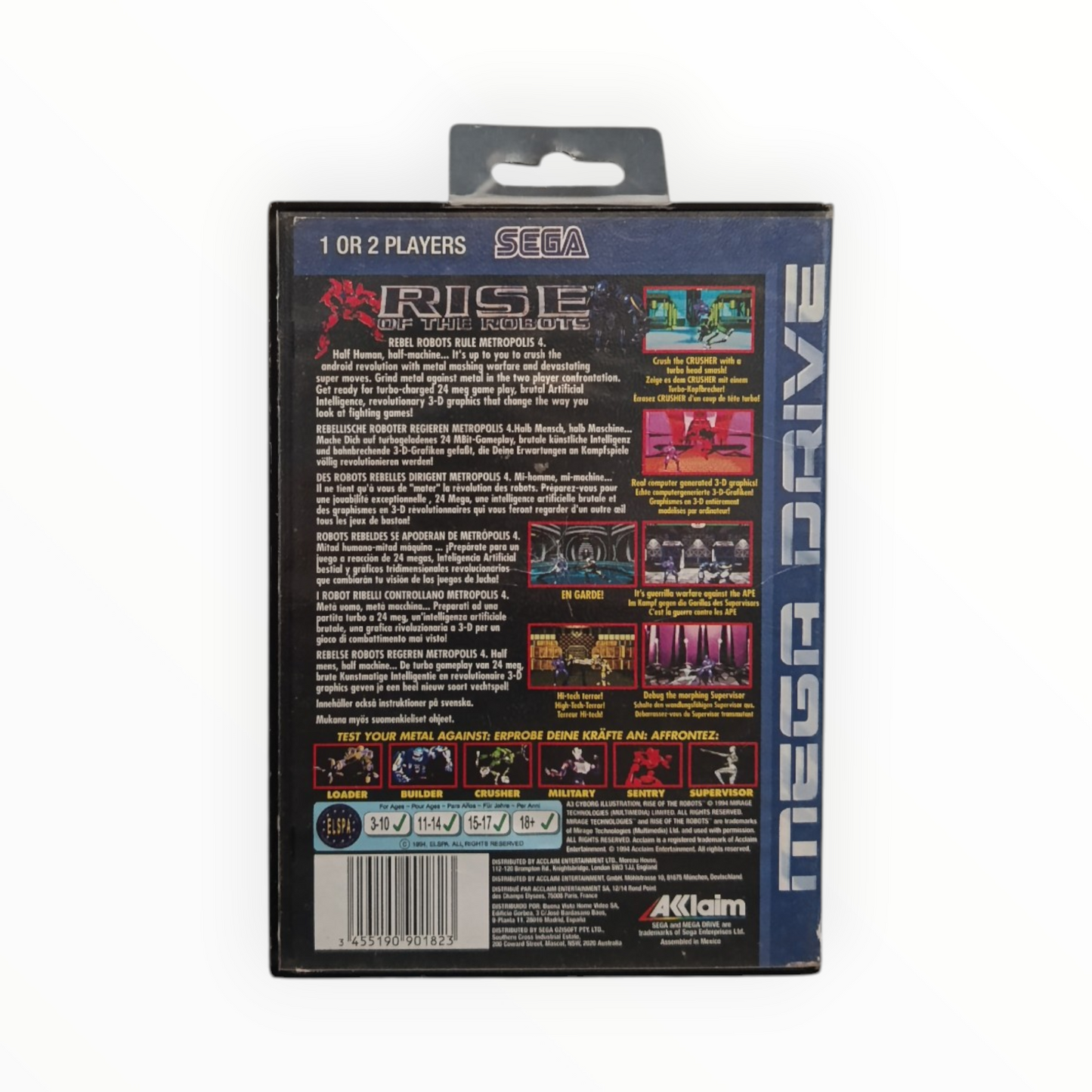 Rise Sega Mega Drive (Complet) FRA