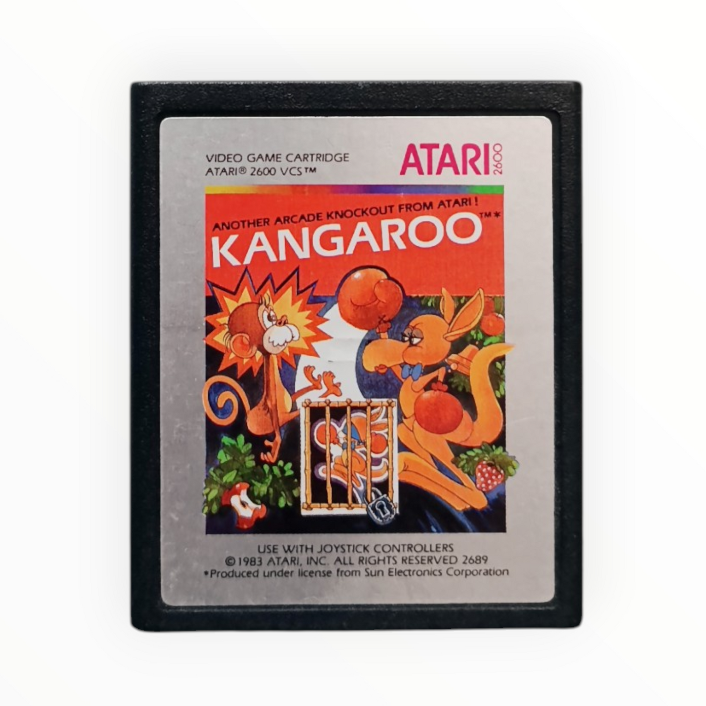 Kangaroo Atari 2600 en Loose (seul) FRA
