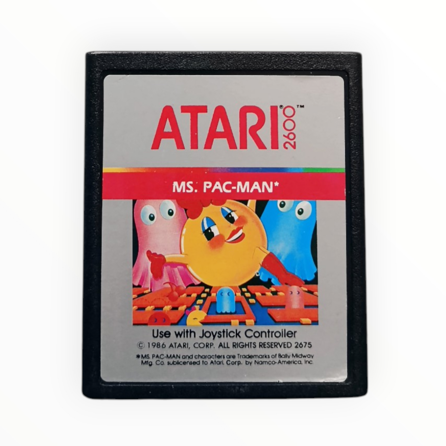 MS. Pac-Man Atari 2600 en Loose (seul) FRA