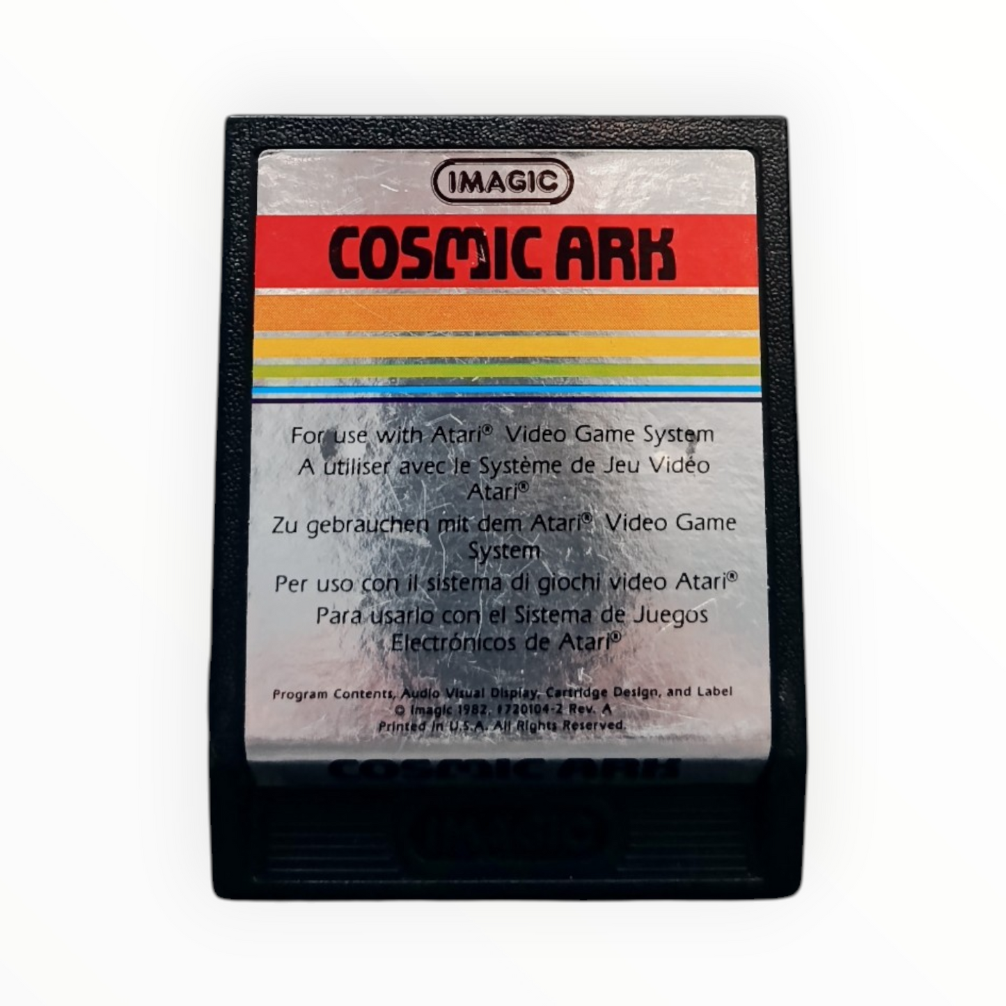 Cosmic Ark Atari 2600 en Loose (seul) FRA