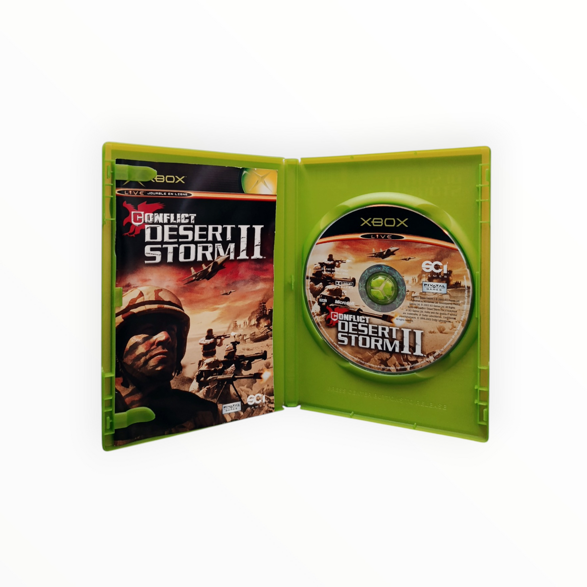 Conflict Desert Storm II Xbox Classics Complet FRA