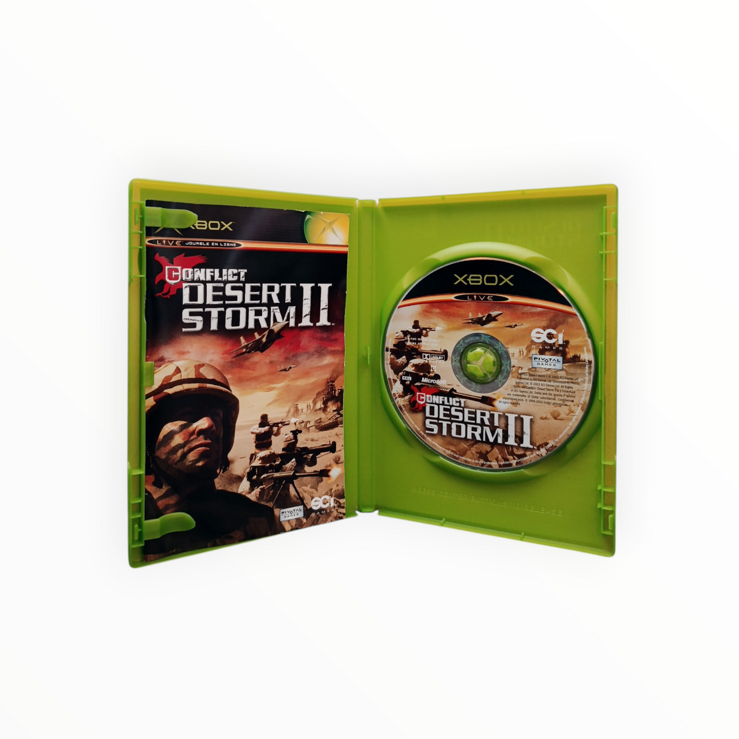 Conflict Desert Storm II Xbox Classics Complet FRA