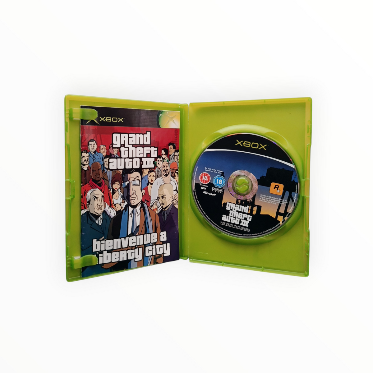Grand Theft Auto III Xbox Classics Complet FRA
