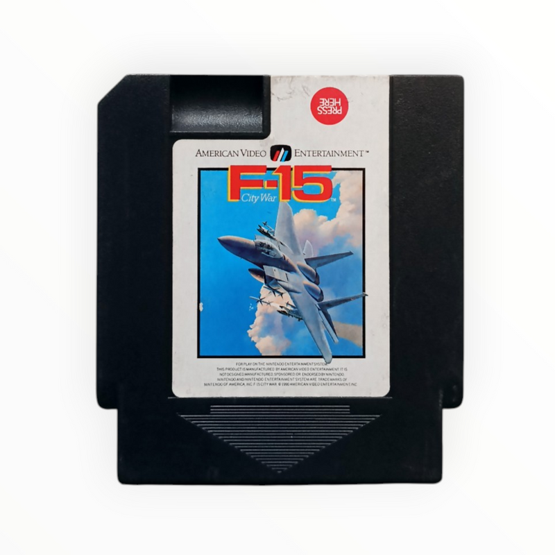 F-15 City War NES en loose USA