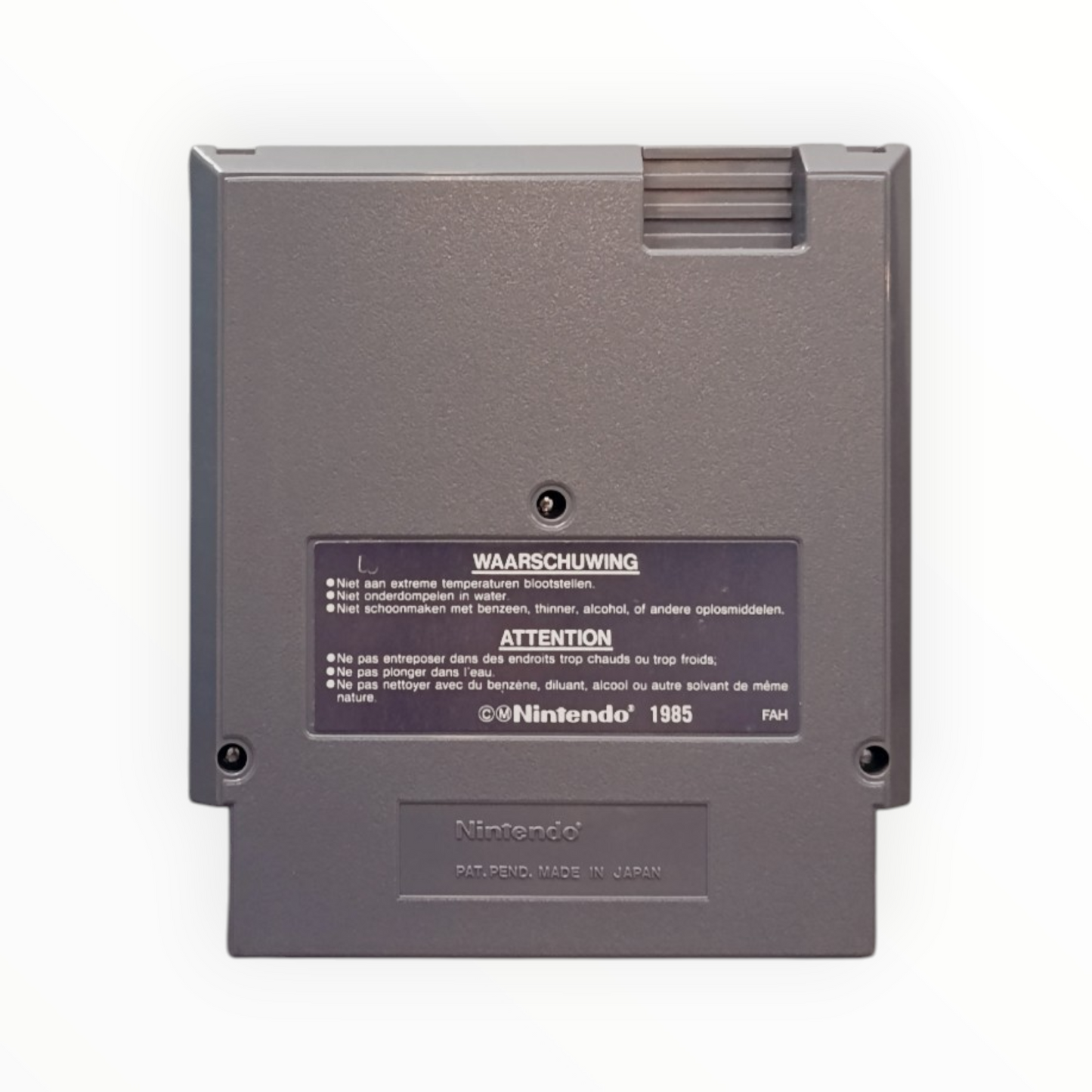Tennis Entertaiment System NES en loose FR