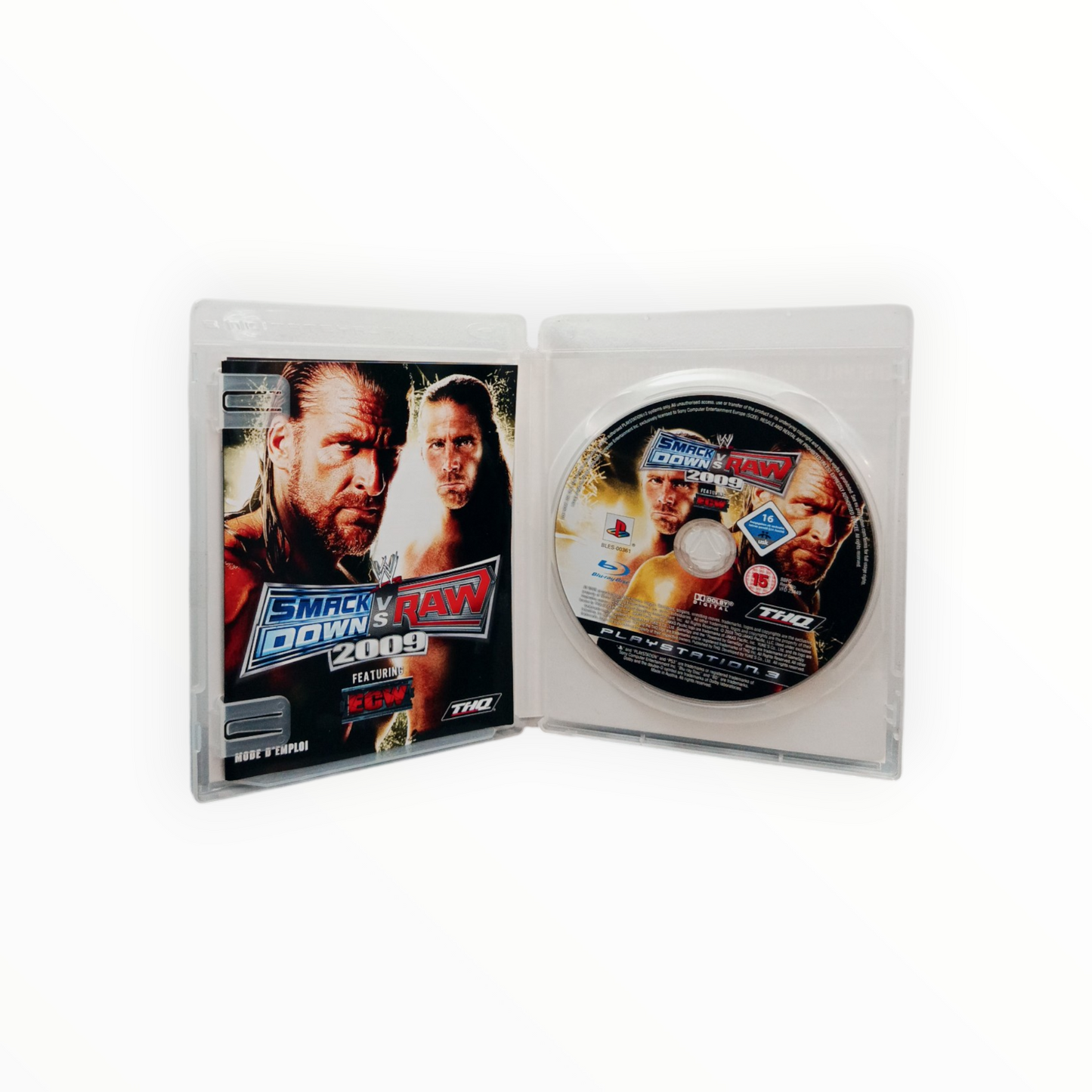 W Smack Down VS Raw 2009 PlayStation 3 (PS3) FR Complet