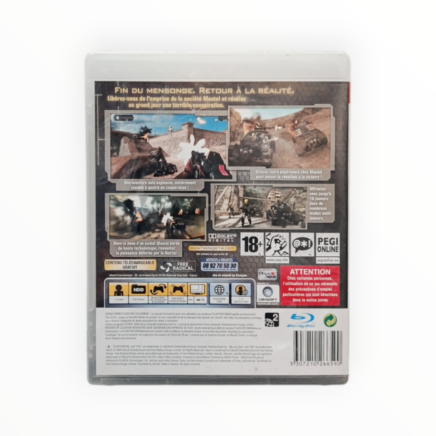 Haze PlayStation 3 (PS3) FR Complet