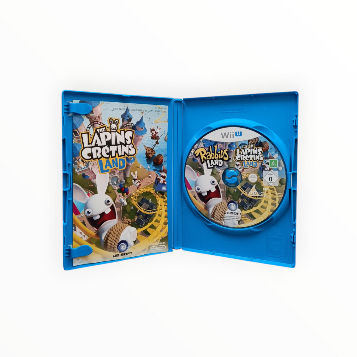 The Lapins Cretins Land Wii U Complet Version FRA