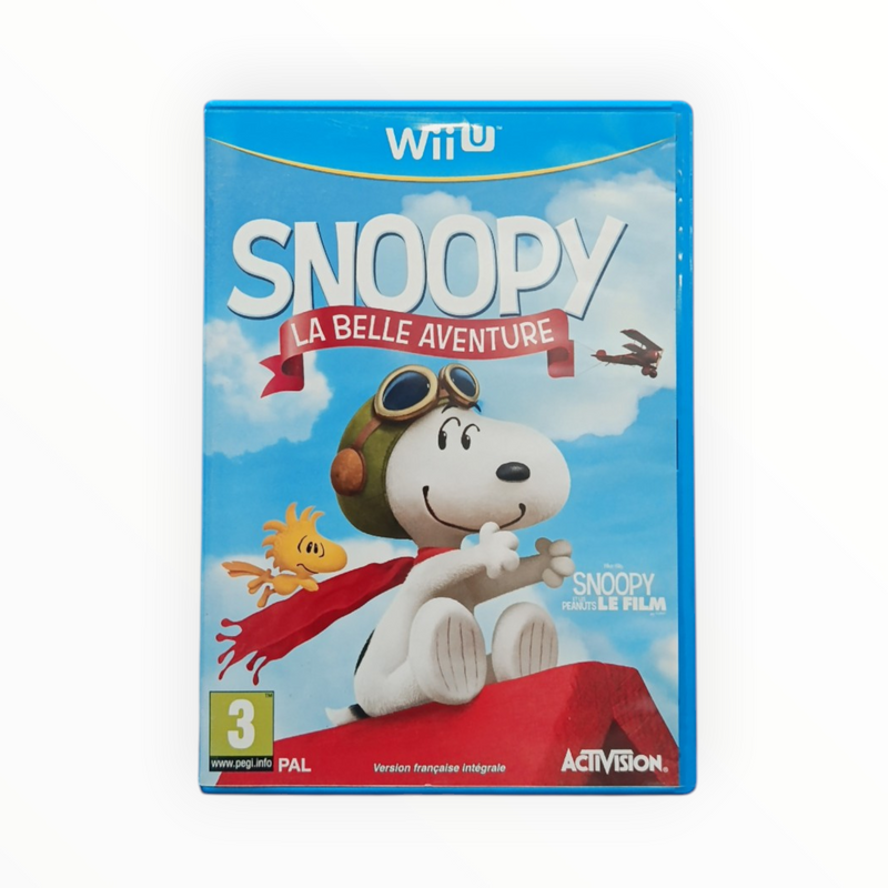 Snoopy La Belle Aventure Wii U Complet Version FRA