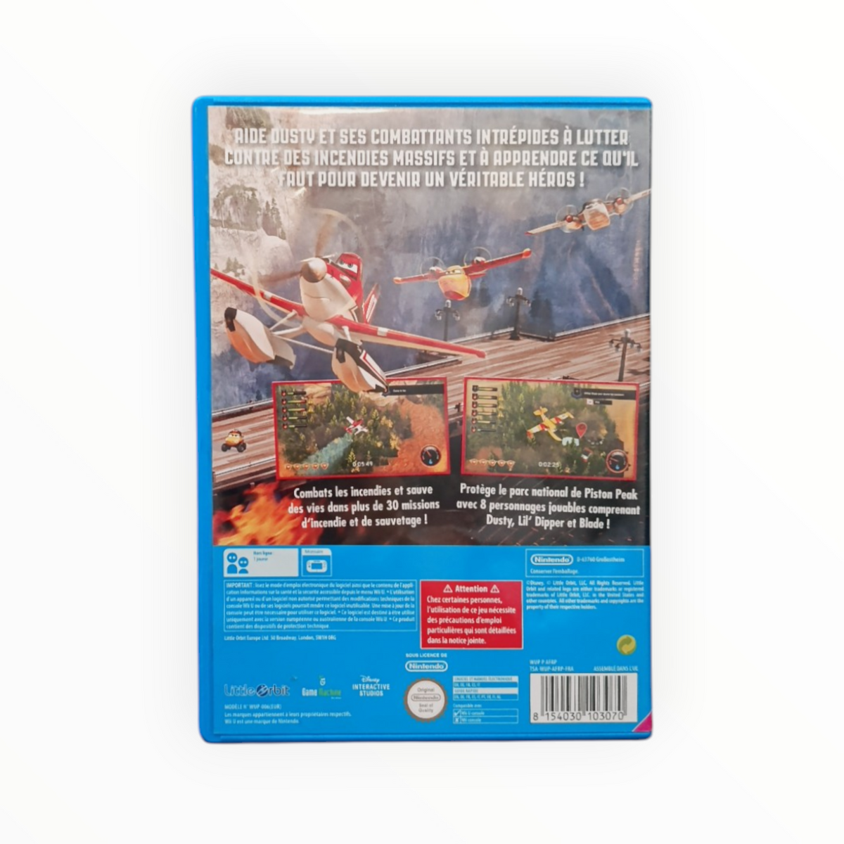 Planes 2 Wii U Complet Version FRA