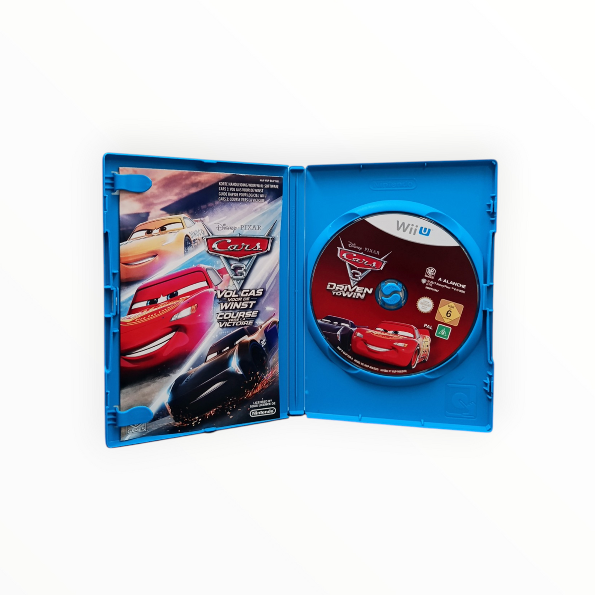 Cars 3: Course Vers La Victoire Wii U Complet Version FRA