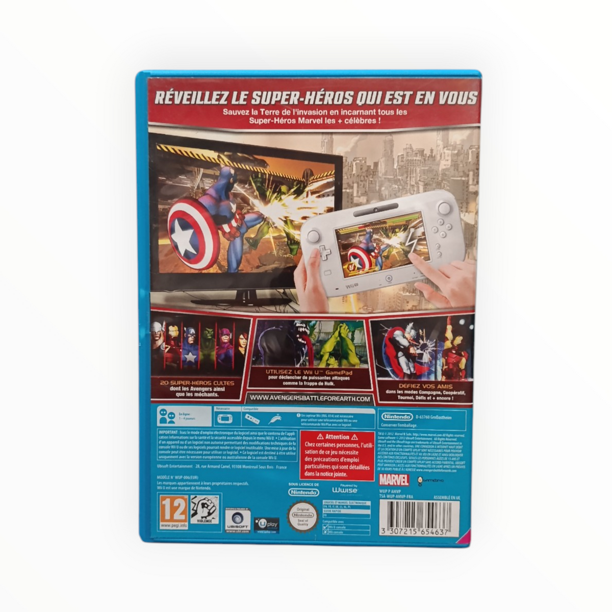 Avengers Battle For Eart Wii U Complet Version FRA