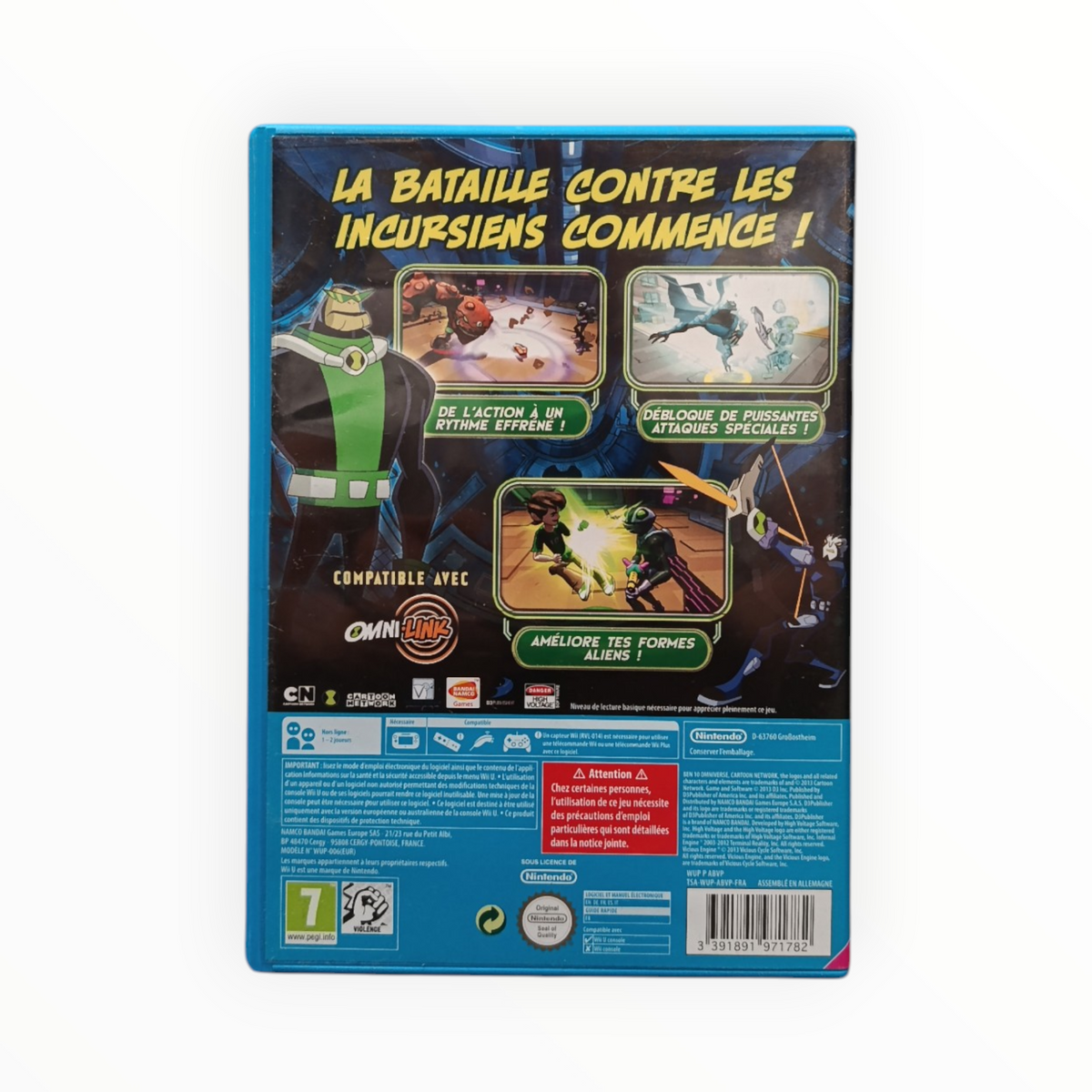 Ben 10 Omniverse 2 Wii U Complet Version FRA