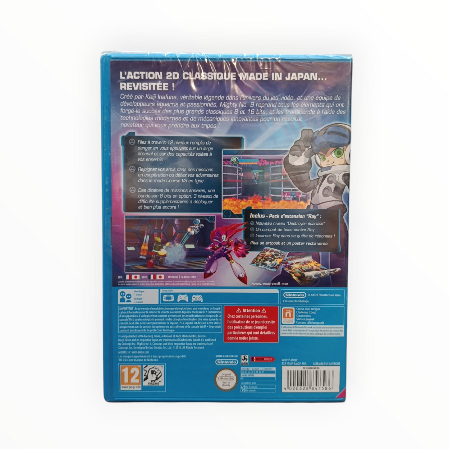 Mighty No. 9 Wii U Neuf Version FRA