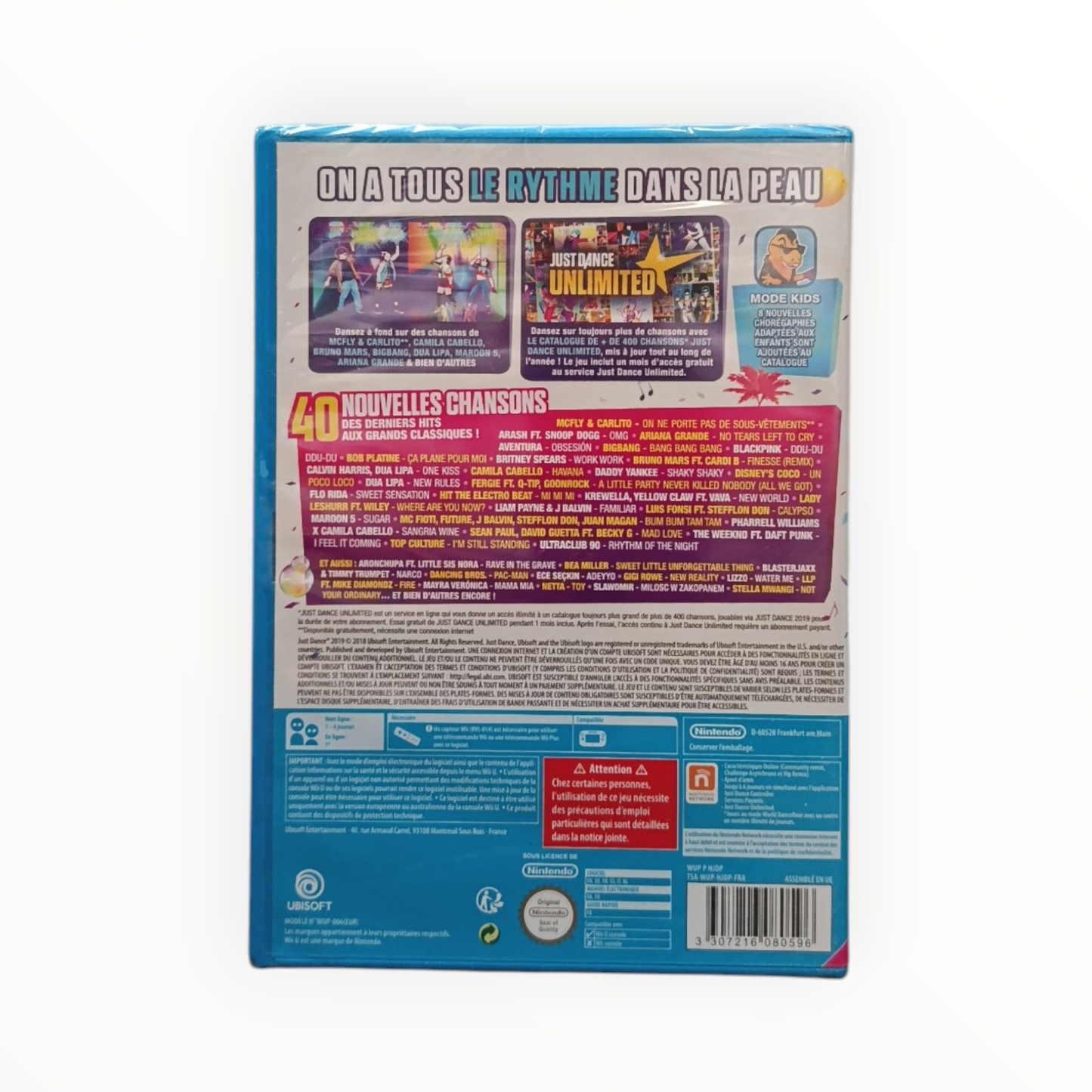 Just Dance 2019 Wii U Neuf Version FRA